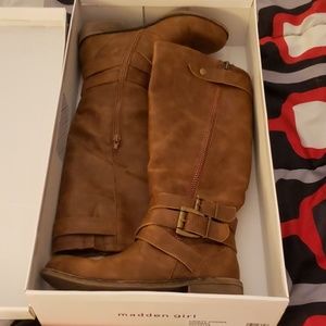 Knee high Madden Girl boots